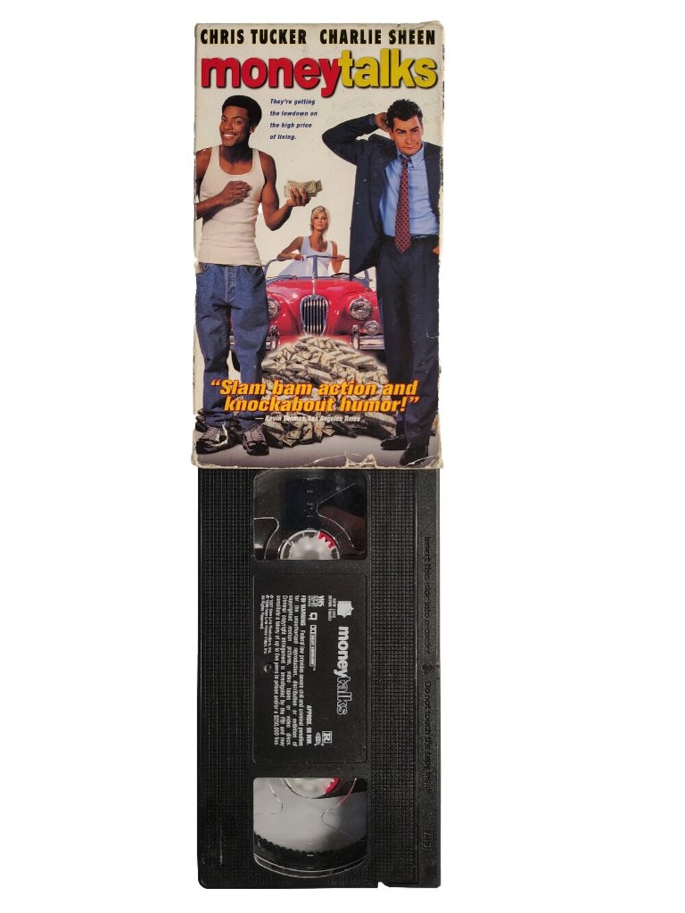 (1997) Money Talks Rated R Comedy/Action VHS Cassette Tape